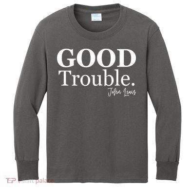 GOOD Trouble RIP John Lewis  Kids Long Sleeve Shirt