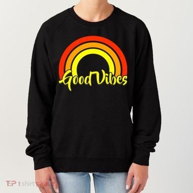 Good Vibes 80s Rainbow Women's Sweatshirt