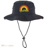 Good Vibes 80s Rainbow Bucket Hat thumb 0