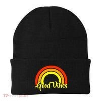 Good Vibes 80s Rainbow Beanie thumb 0