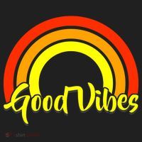 Good Vibes 80s Rainbow Hat thumb 2
