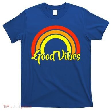 Good Vibes 80s Rainbow T-Shirt
