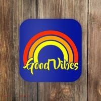 Good Vibes 80s Rainbow Coaster thumb 0