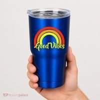 Good Vibes 80s Rainbow Tumbler thumb 2