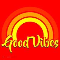 Good Vibes 80s Rainbow Santa Hat thumb 1