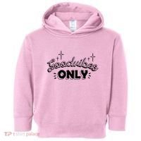 Good Vibes Only Toddler Hoodie thumb 0