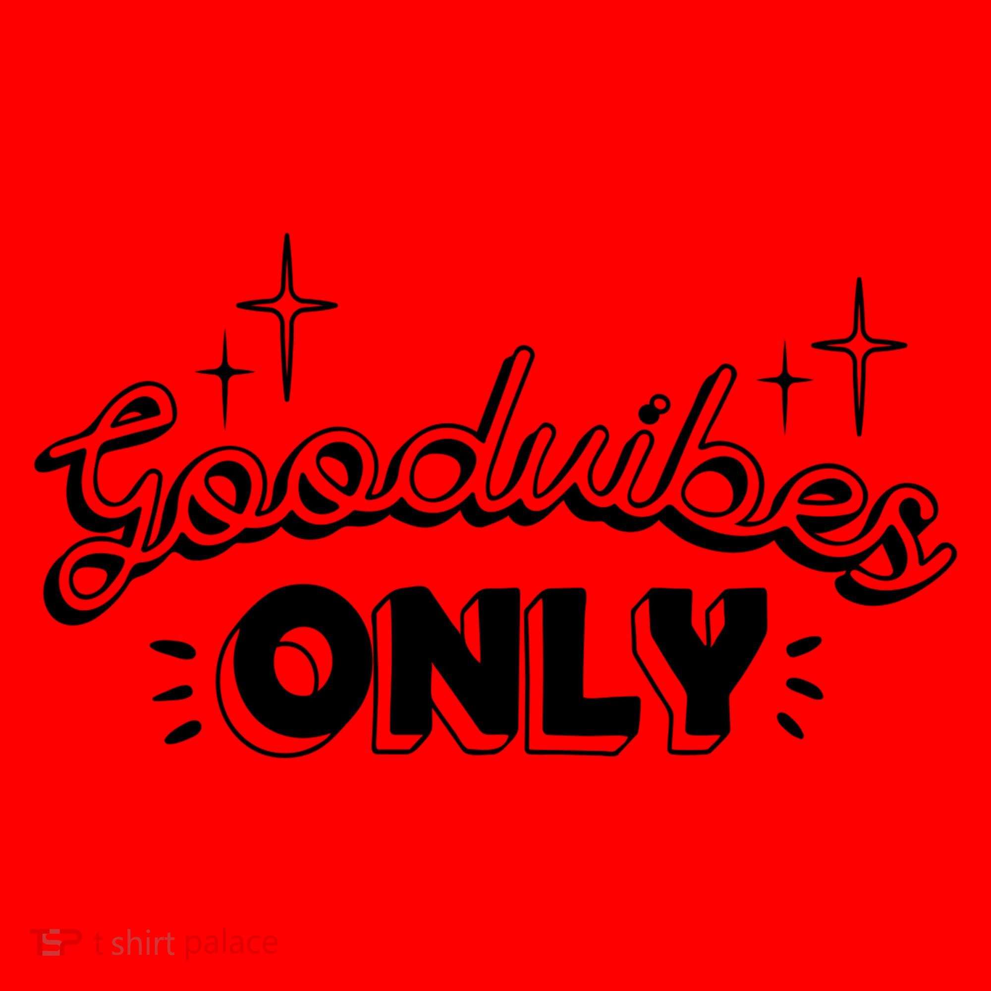 Good Vibes Only Santa Hat