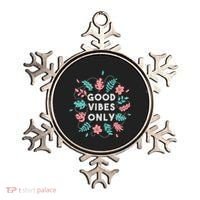 Good Vibes Only Flower Ornament thumb 0