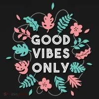 Good Vibes Only Flower Kids Hoodie thumb 5