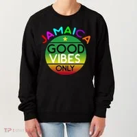 Good Vibes Only Jamaica Women's Sweatshirt thumb 0
