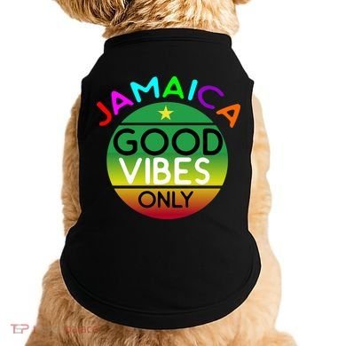 Good Vibes Only Jamaica Doggie Tank