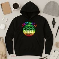Good Vibes Only Jamaica Hoodie thumb 3