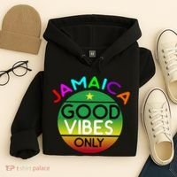 Good Vibes Only Jamaica Hoodie thumb 4
