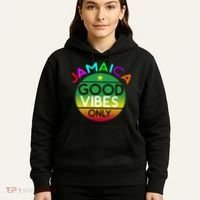 Good Vibes Only Jamaica Hoodie thumb 5
