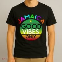 Good Vibes Only Jamaica T-Shirt thumb 3