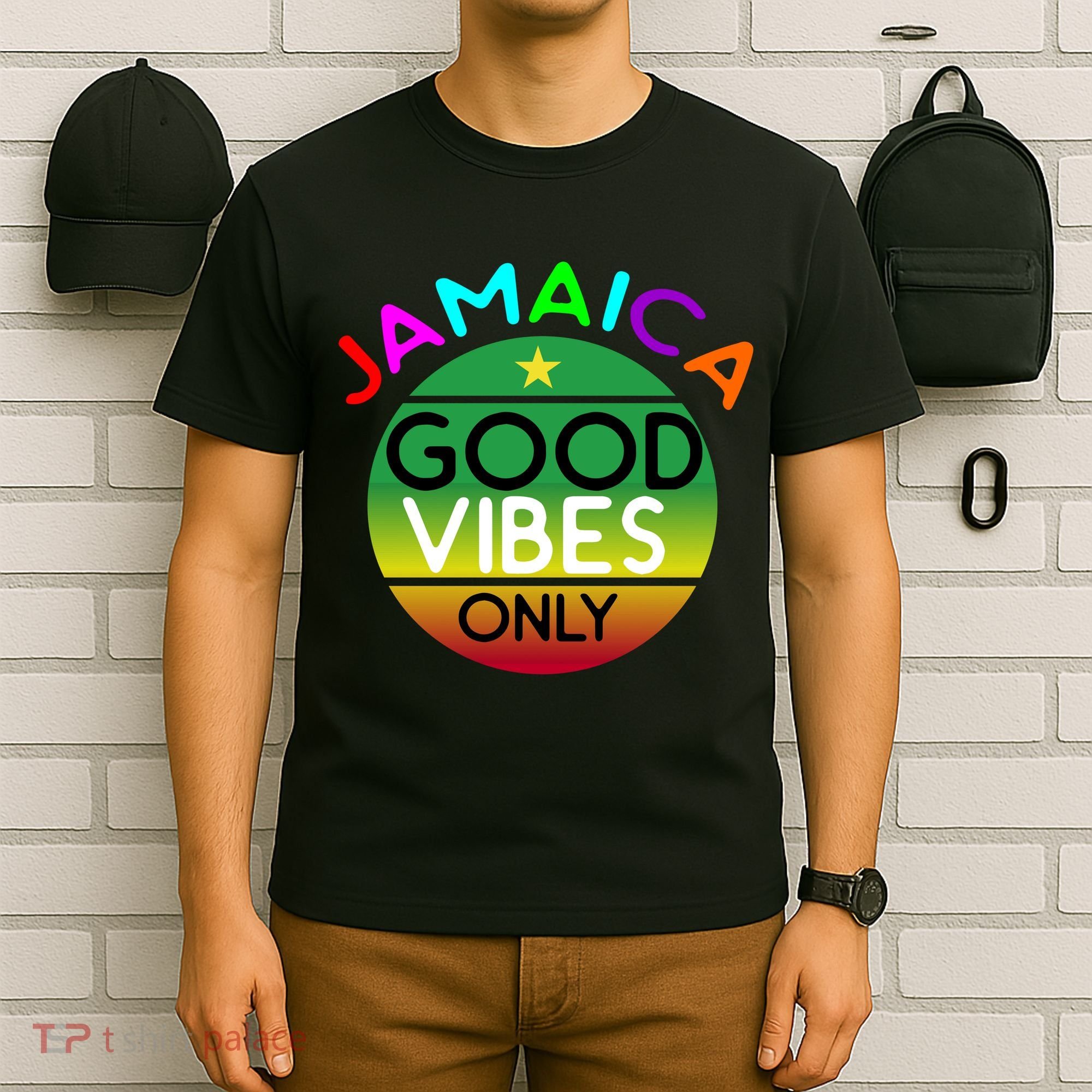 Good Vibes Only Jamaica T-Shirt