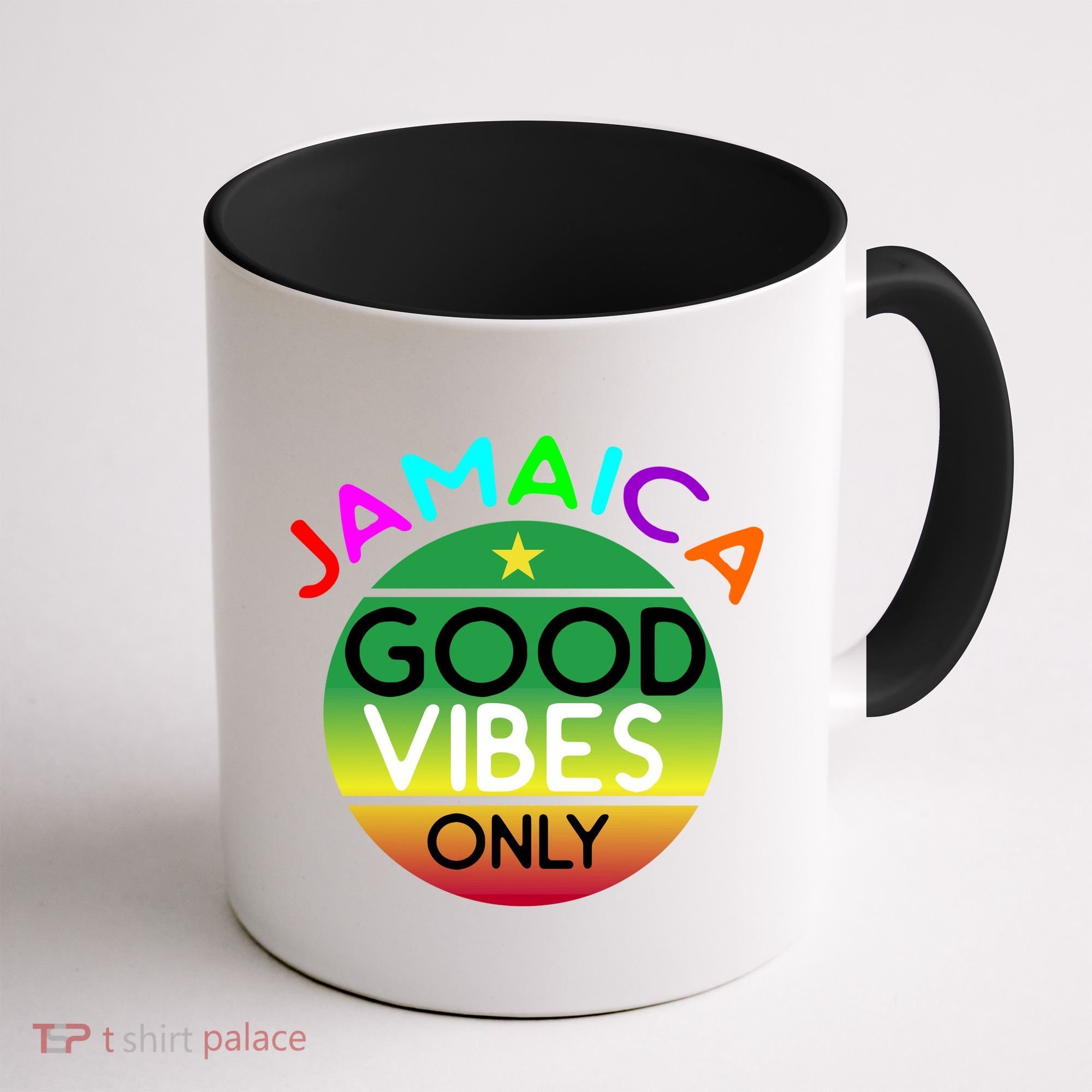Good Vibes Only Jamaica Coffee Mug