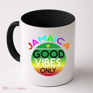 Good Vibes Only Jamaica Coffee Mug