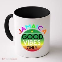 Good Vibes Only Jamaica Coffee Mug thumb 0