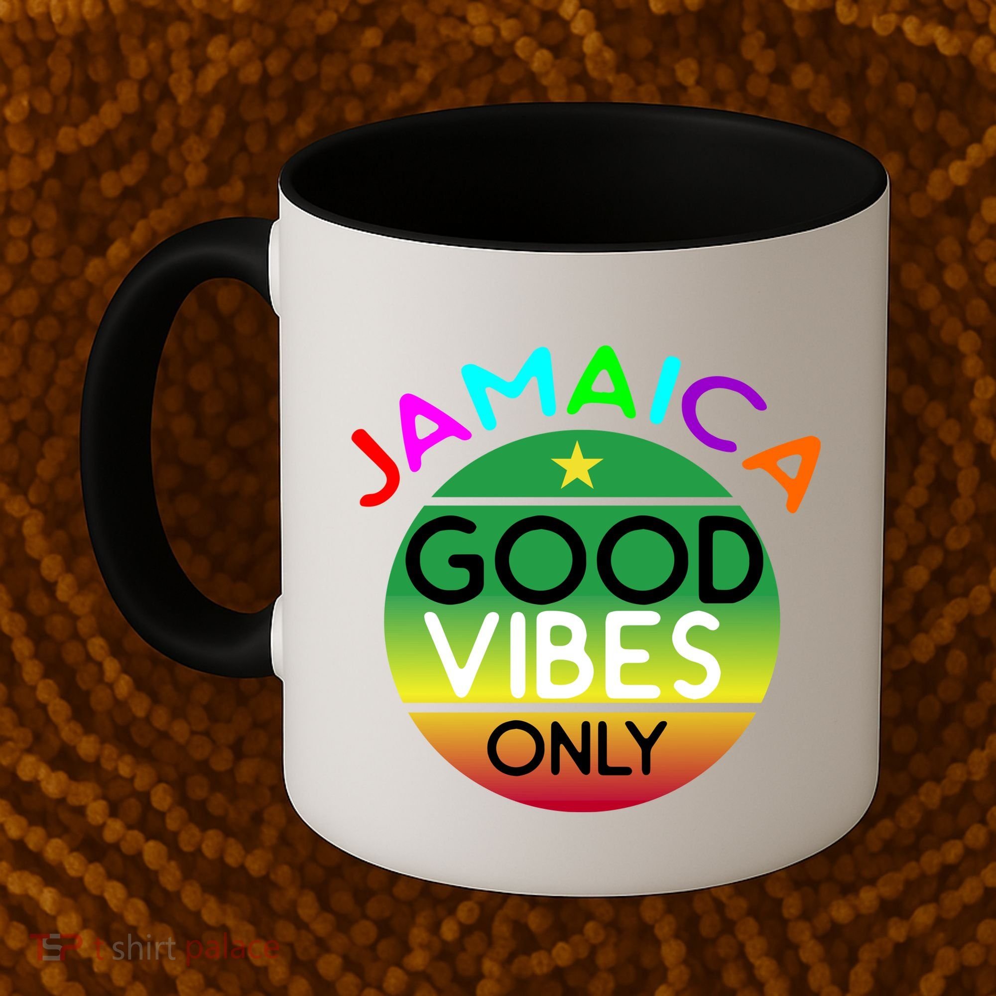 Good Vibes Only Jamaica Coffee Mug