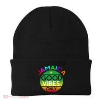 Good Vibes Only Jamaica Beanie thumb 0