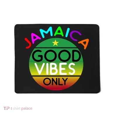 Good Vibes Only Jamaica Mousepad