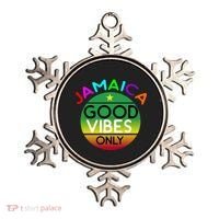Good Vibes Only Jamaica Ornament thumb 0