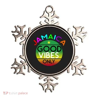 Good Vibes Only Jamaica Ornament