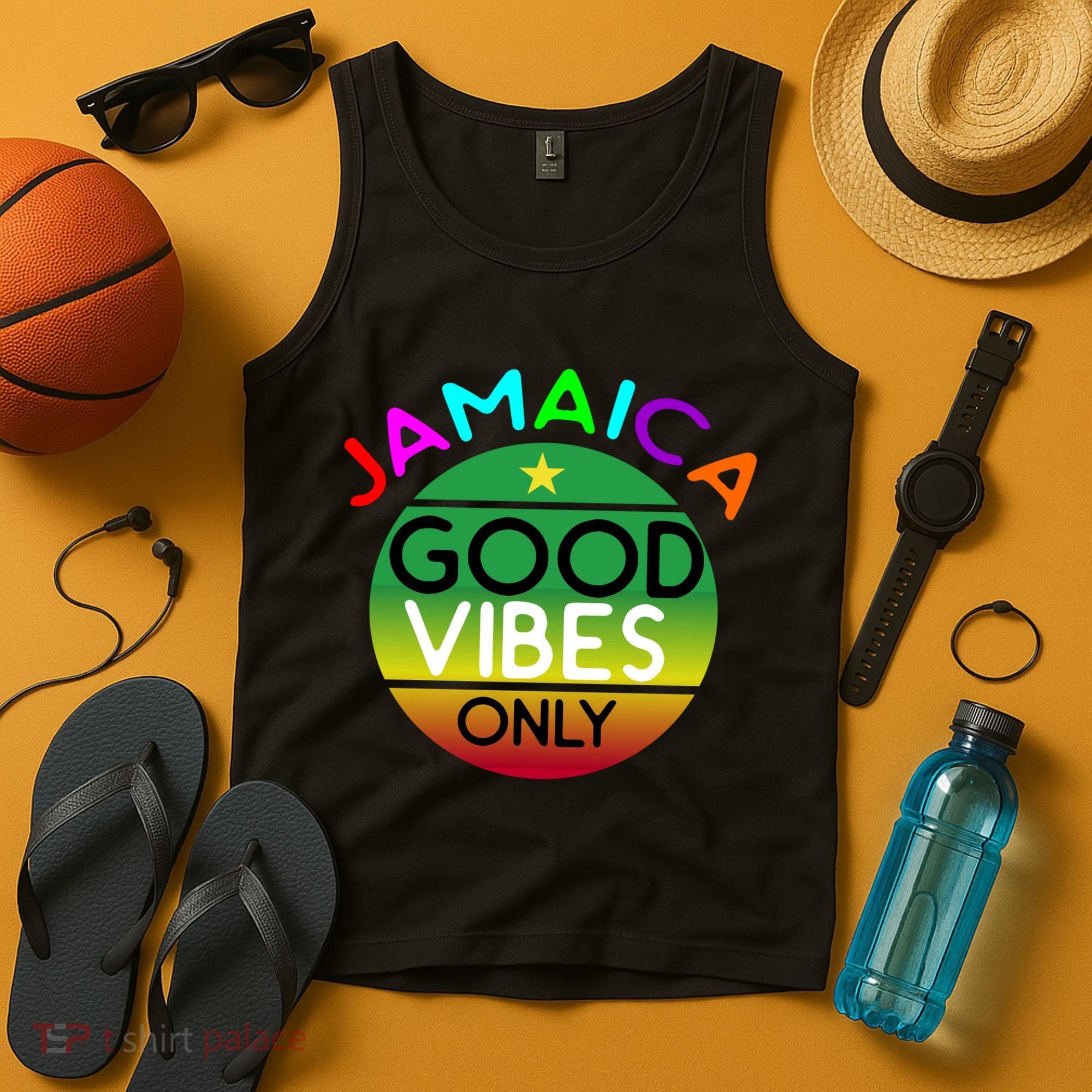 Good Vibes Only Jamaica Tank Top