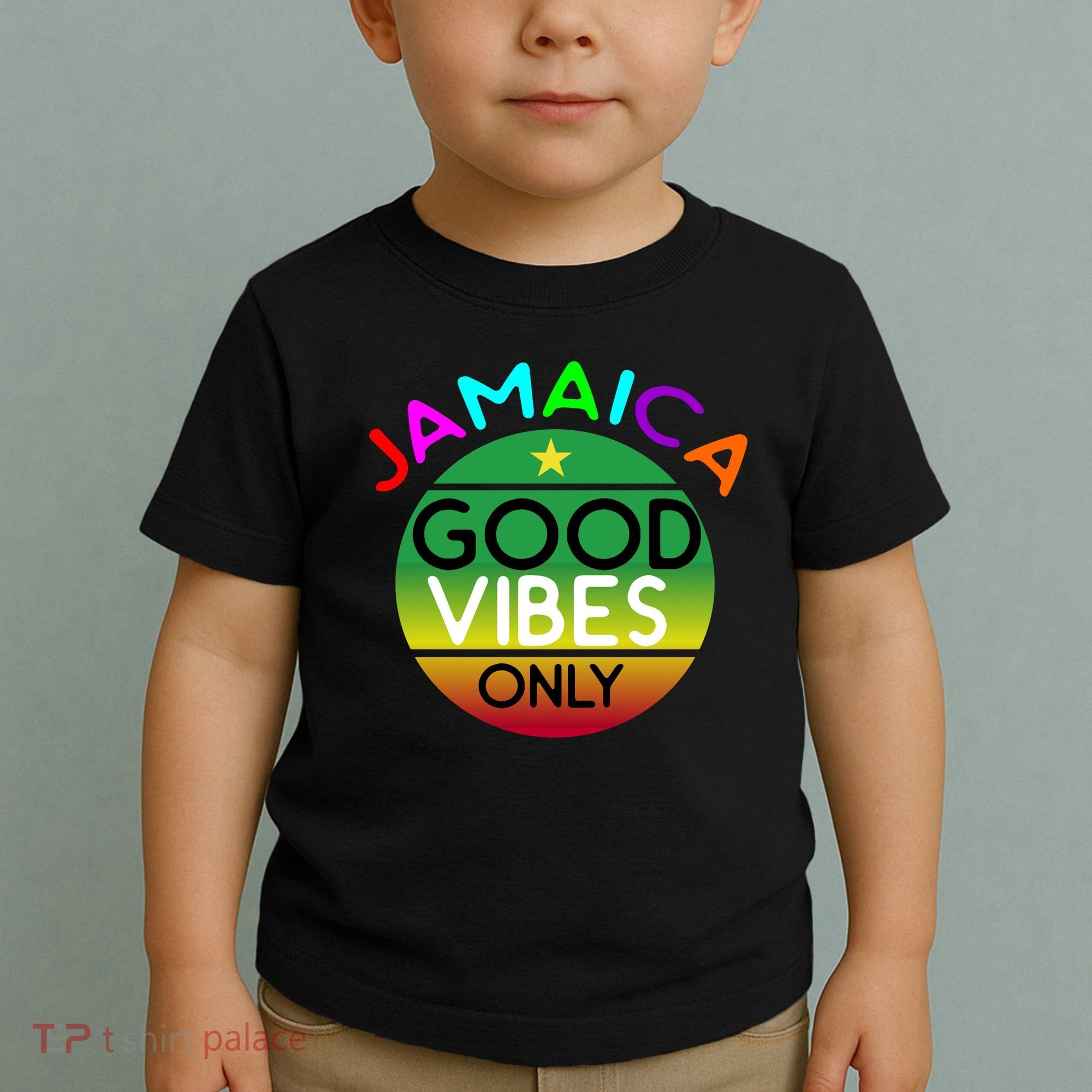 Good Vibes Only Jamaica Toddler T-Shirt