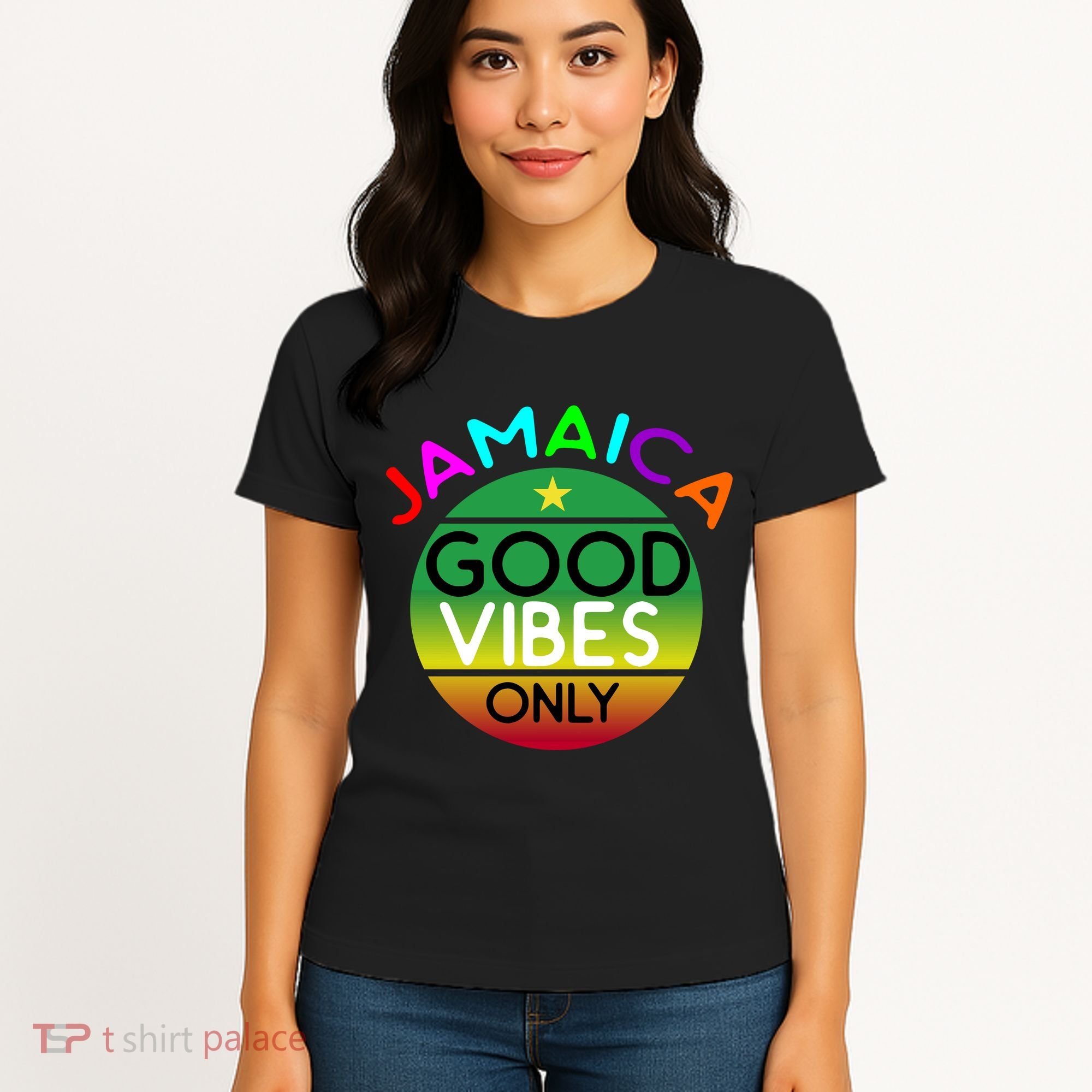 Good Vibes Only Jamaica Women's T-Shirt
