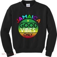 Good Vibes Only Jamaica Kids Sweatshirt thumb 0