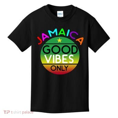 Good Vibes Only Jamaica Kids T-Shirt