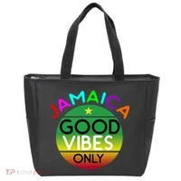 Good Vibes Only Jamaica Tote Bag thumb 0