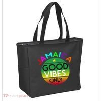 Good Vibes Only Jamaica Tote Bag thumb 2