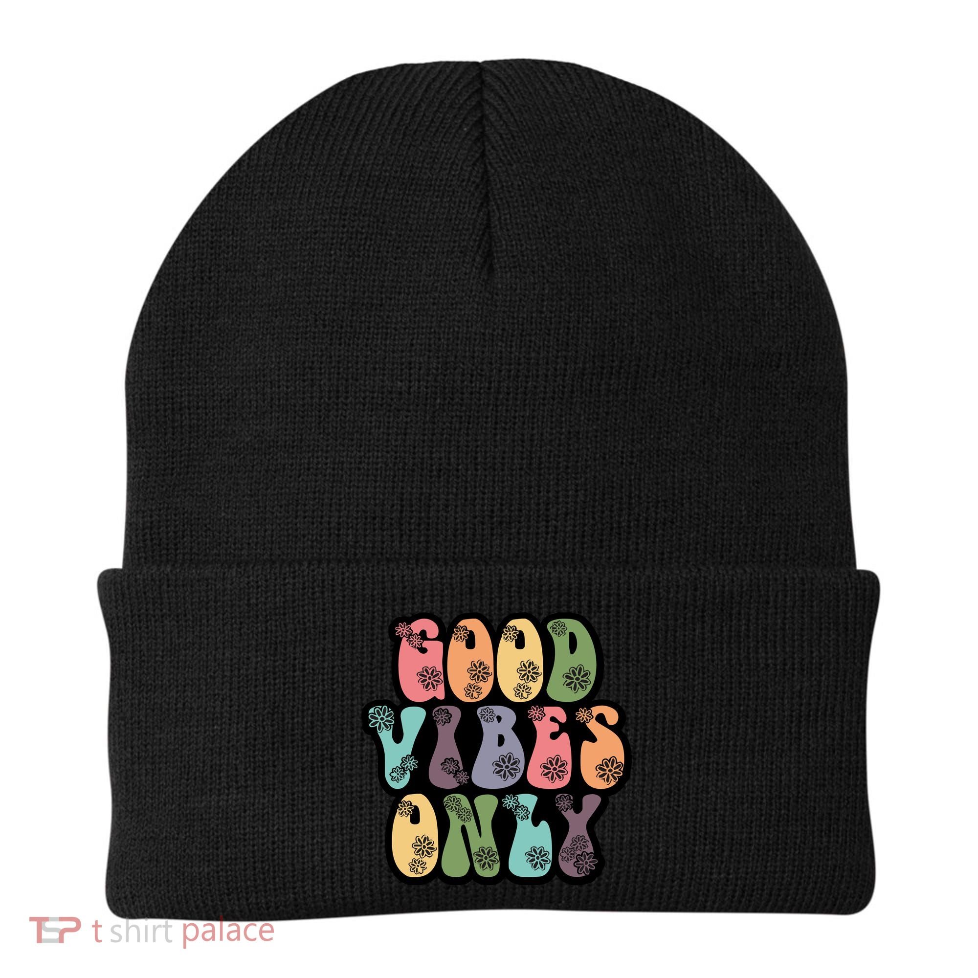 Good Vibes Only Retro 80's Hip Beanie