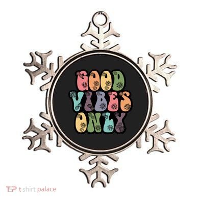 Good Vibes Only Retro 80's Hip Ornament