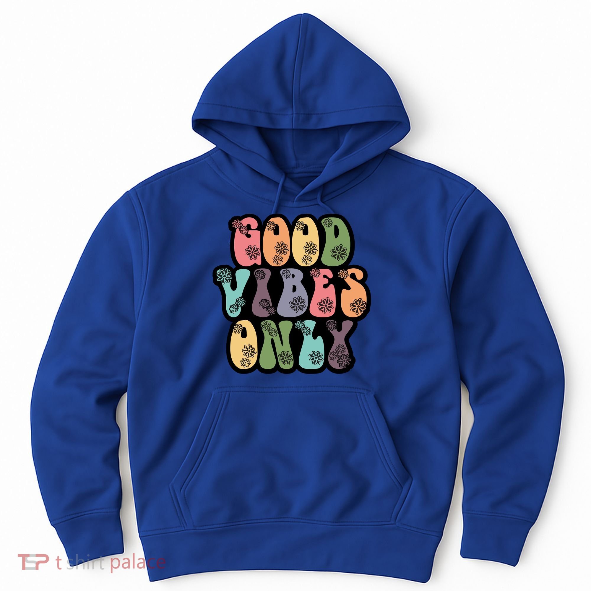 Good Vibes Only Retro 80's Hip Hoodie