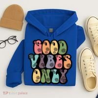 Good Vibes Only Retro 80's Hip Hoodie thumb 4
