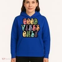 Good Vibes Only Retro 80's Hip Hoodie thumb 5