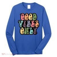 Good Vibes Only Retro 80's Hip Long Sleeve Shirt thumb 0