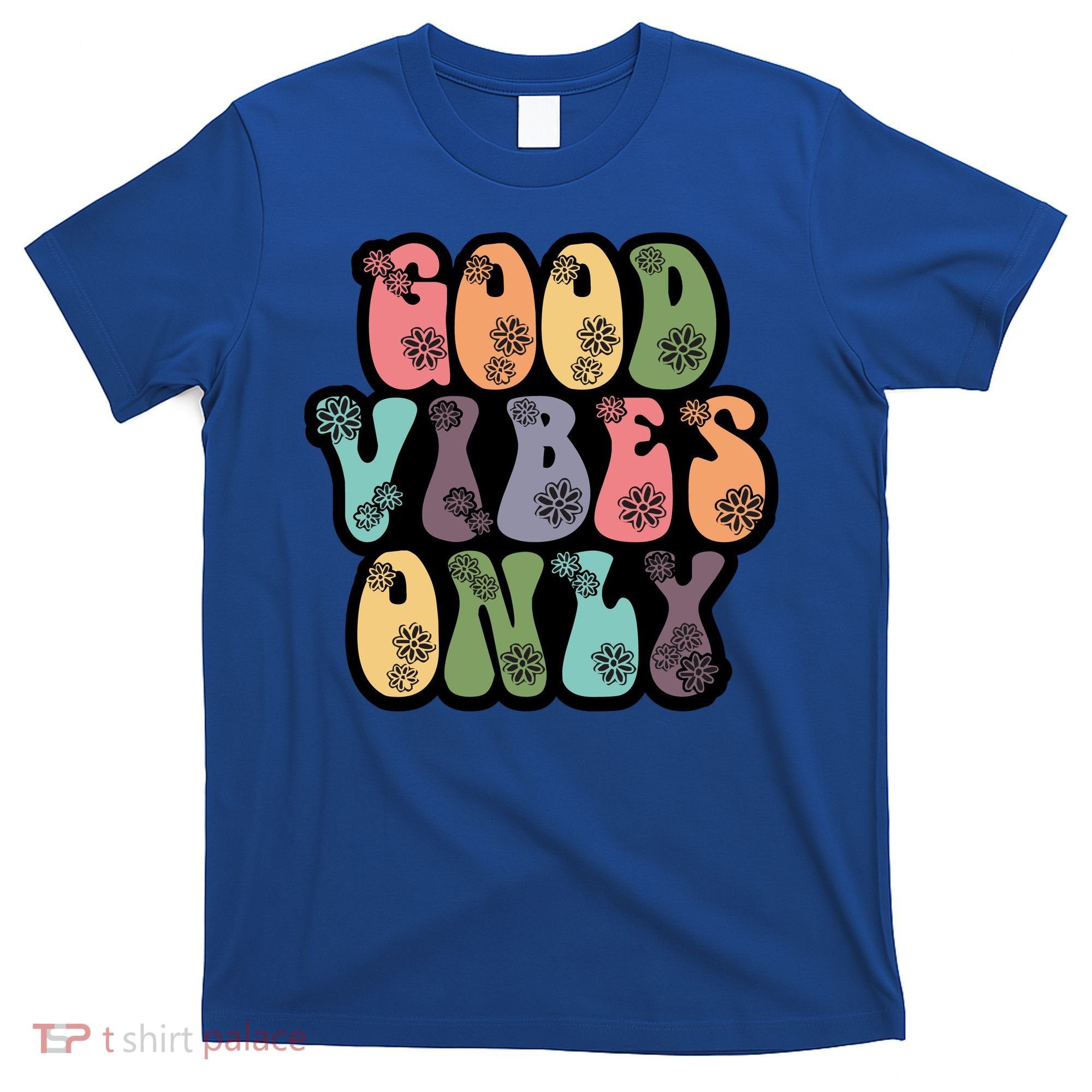 Good Vibes Only Retro 80's Hip T-Shirt