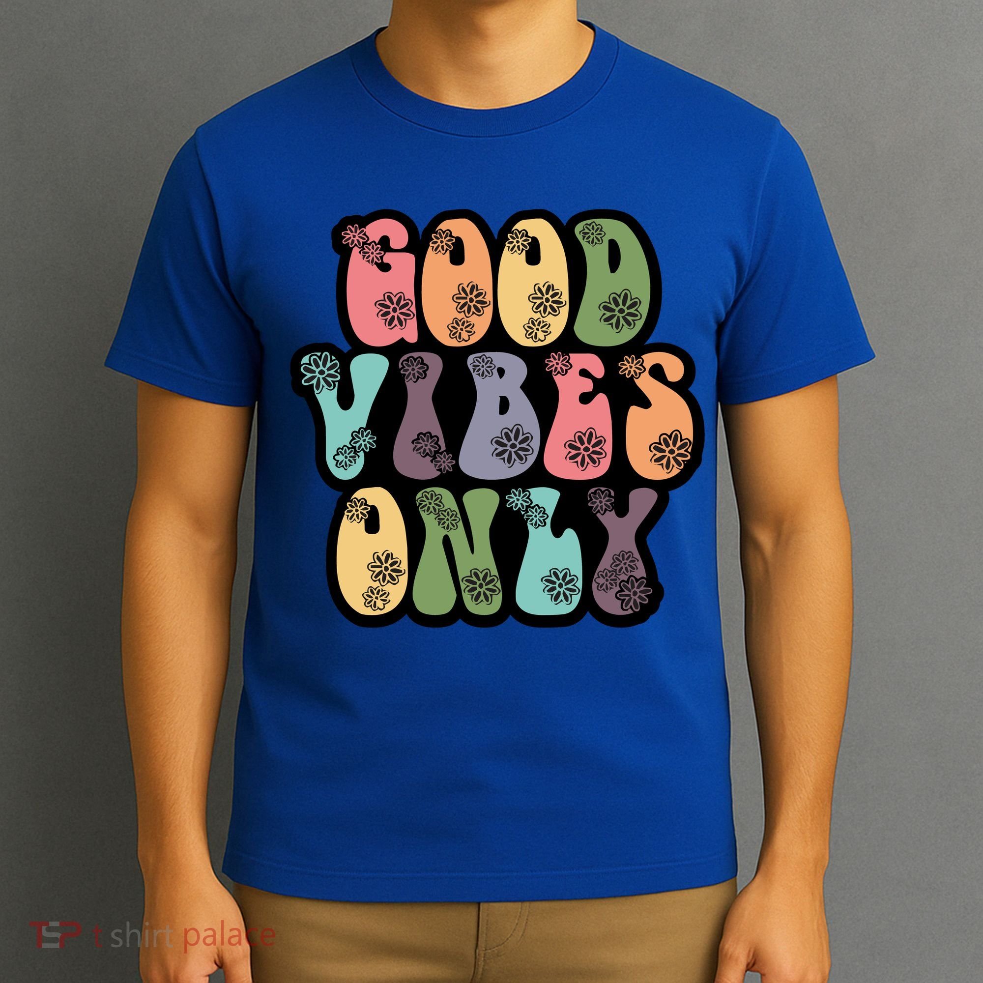 Good Vibes Only Retro 80's Hip T-Shirt
