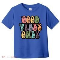 Good Vibes Only Retro 80's Hip Toddler T-Shirt thumb 0
