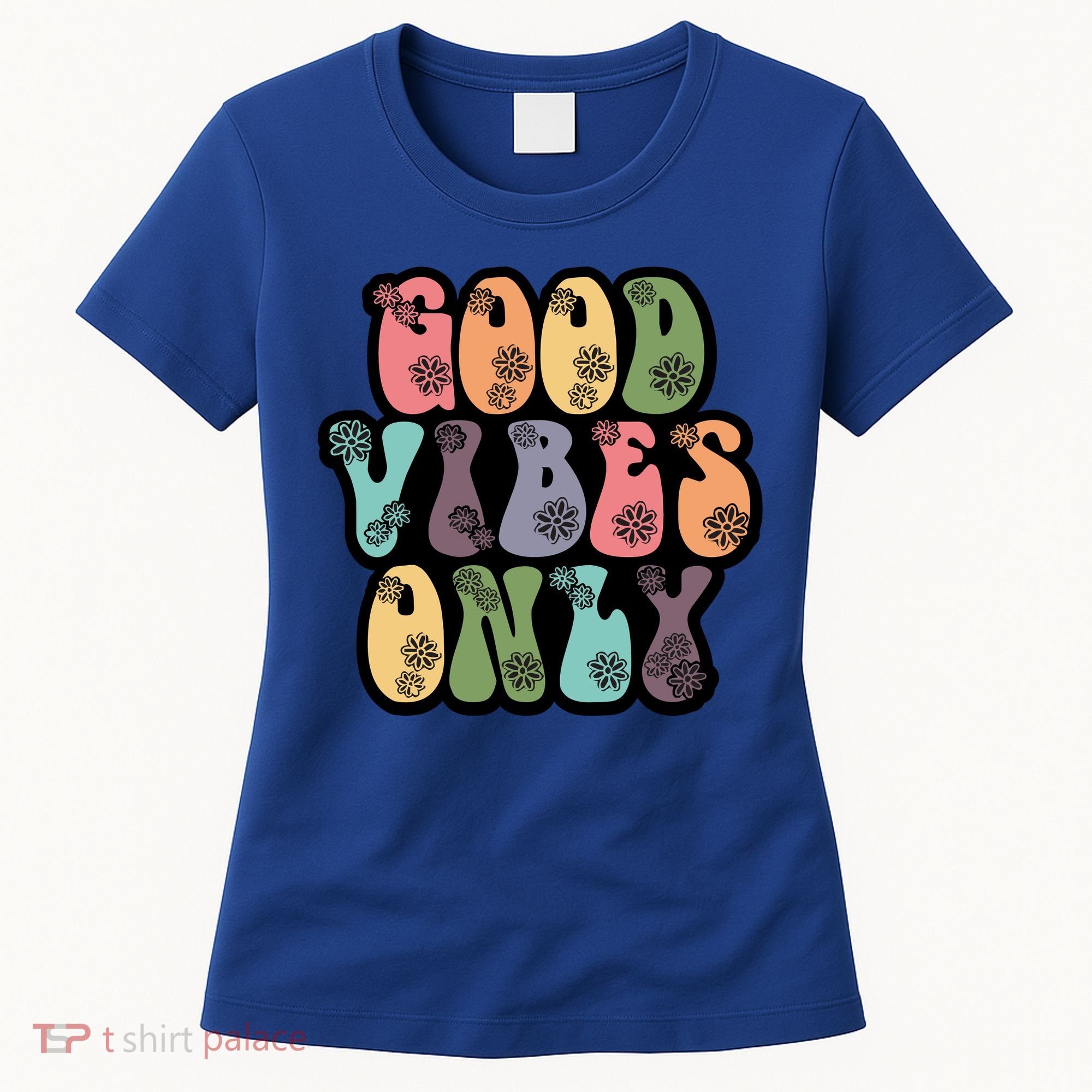 Good Vibes Only Retro 80's Hip Women's T-Shirt