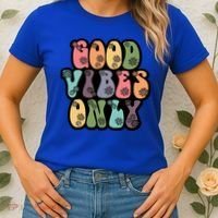 Good Vibes Only Retro 80's Hip Women's T-Shirt thumb 2