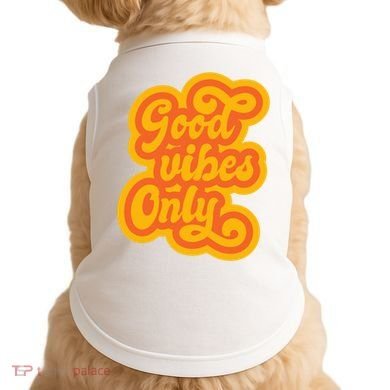 Good Vibes Only Vintage Doggie Tank