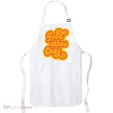 Good Vibes Only Vintage Apron