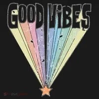 Good Vibes Retro Rainbow Bucket Hat thumb 4