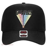 Good Vibes Retro Rainbow Hat thumb 0